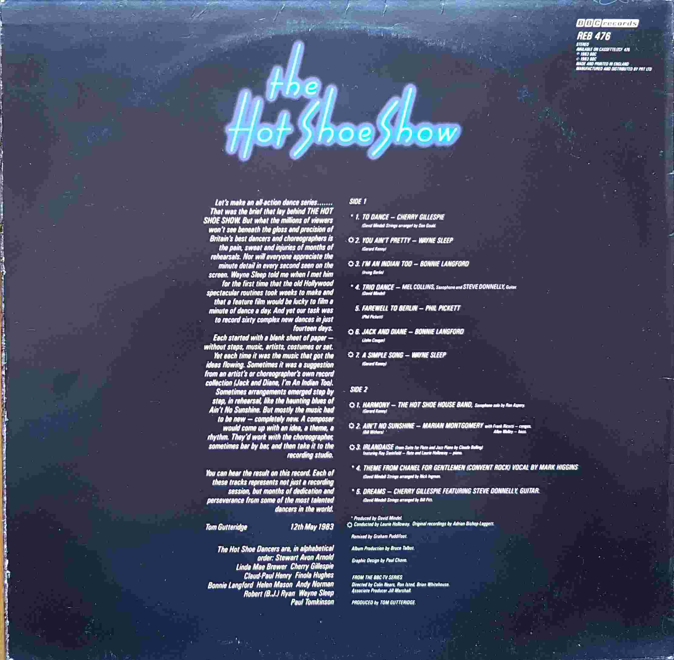 Picture of REB 476 The hot shoe show by artist Various from the BBC records and Tapes library